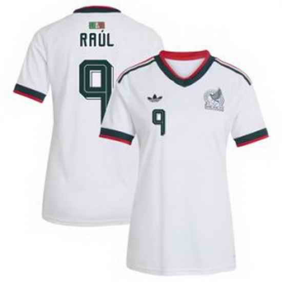 Women 9 Mexico Raul Jimenez 2026 Replica White Jersey 5